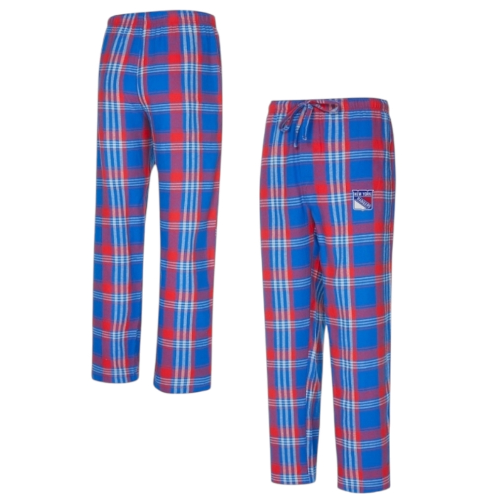 NY Rangers Hockey Flannel Sleep Lounge Pants Size M NEW
